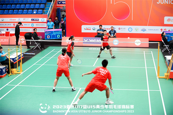 2023亞洲U17暨U15青少年羽毛球錦標賽在四川成都溫江開賽