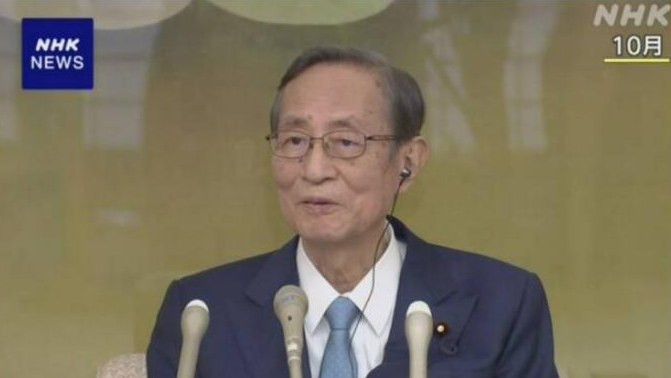 日本前眾議長細田博之去世 剛卸任不滿一月