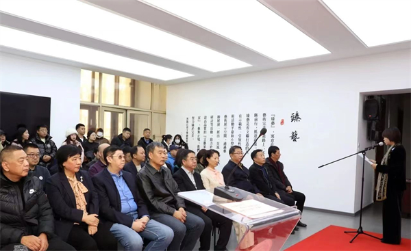 黑龍江省第五屆硬筆書法展覽開幕