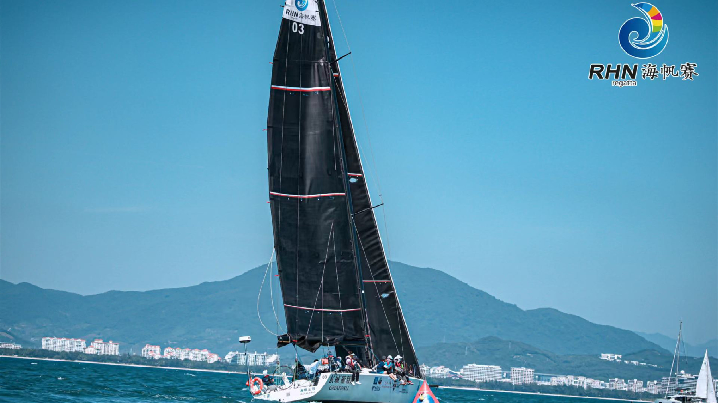 2023海帆賽全環賽14支賽隊迎戰風浪環海南島航行
