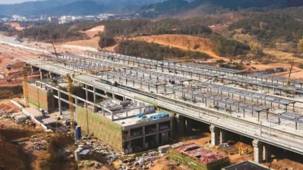 梅龍高鐵全線架樑工程施工完成 工程通車後梅州至深圳將縮短為1.5小時