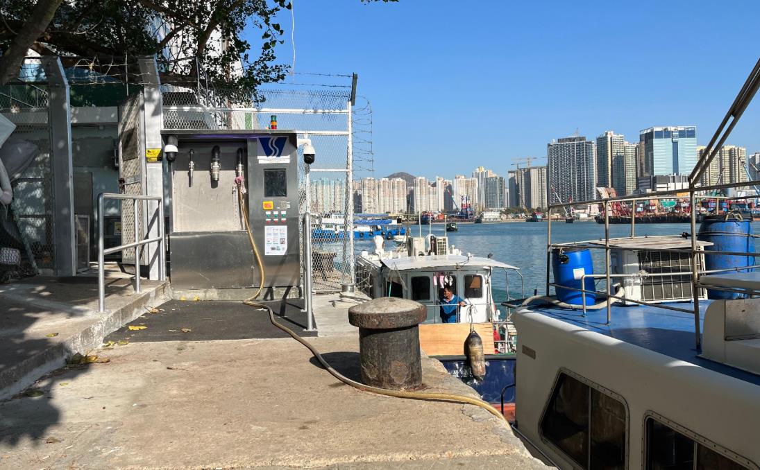 自動船舶食水售賣機正式投入服務 計劃加入不同電子支付方式
