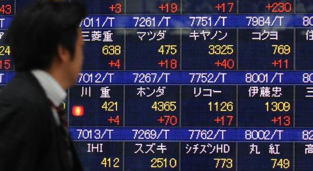 東京股市兩大股指上漲 
