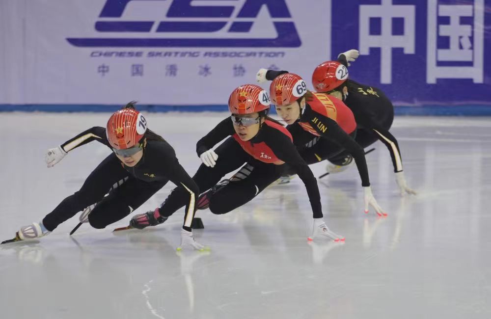 全國短道速滑錦標賽收官 安凱、賈惠凌分獲男、女1000米冠軍