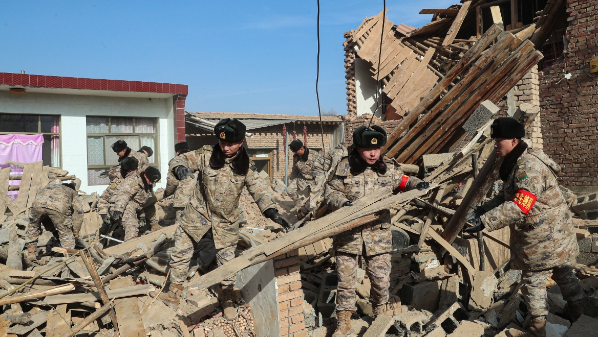 甘肅地震已致135人遇難