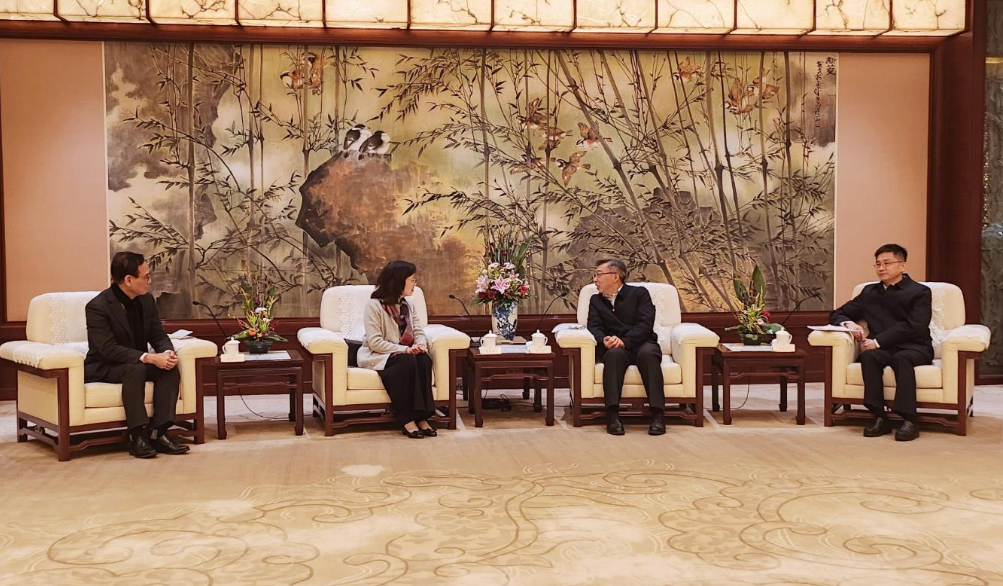甯漢豪與上海副市長張小宏會面 了解當地最新發展