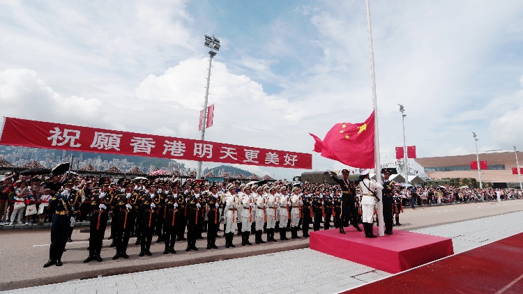 中國人民解放軍駐香港部隊完成第二十五批軍官輪換