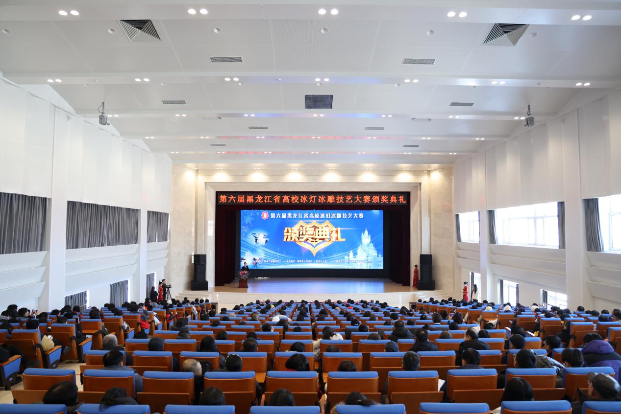 第六屆黑龍江省高校冰燈冰雕技藝大賽在鶴崗舉辦