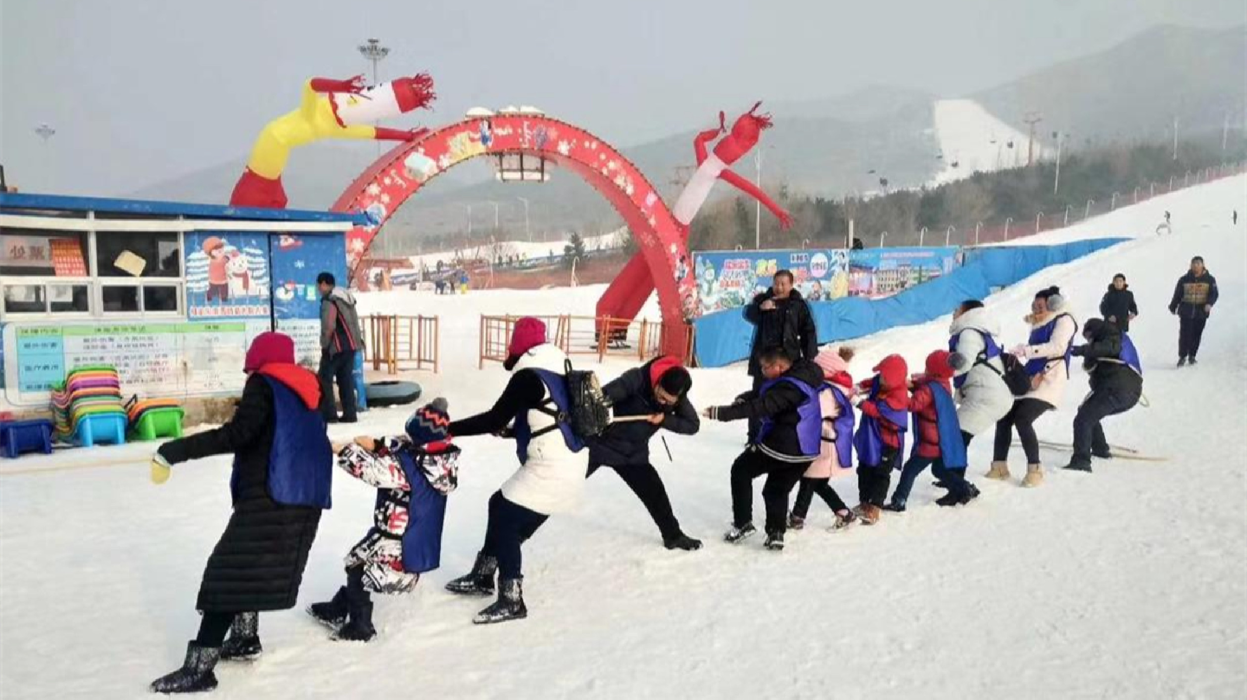 冰雪燃情 遼寧營口元旦期間遊客接待量同比增72.90%