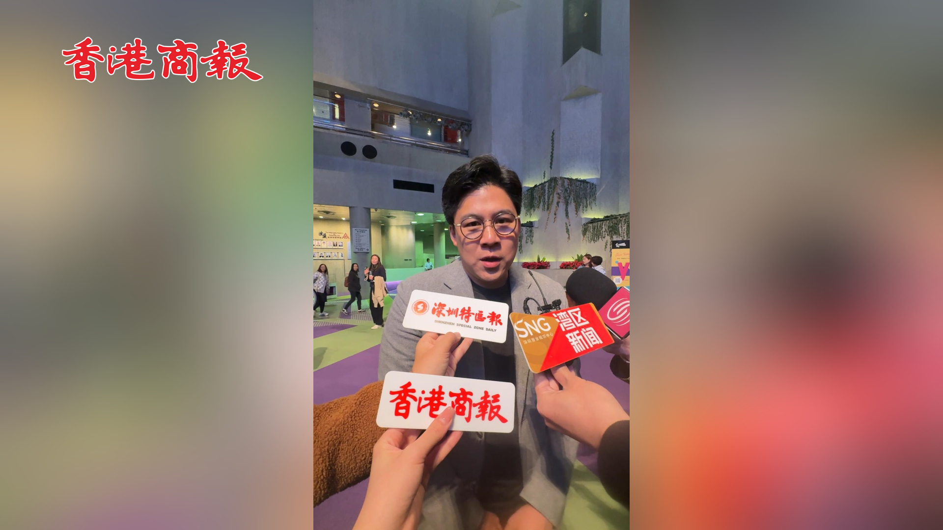 有片｜霍啟剛：兒子看《詠春》有共鳴 希望香港年輕人弘揚武術精神