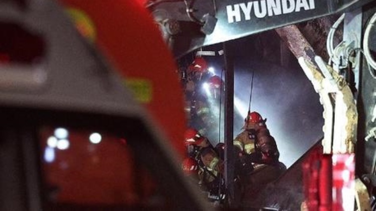韓國一工廠發生火災2名消防員遇難 尹錫悅表示哀悼