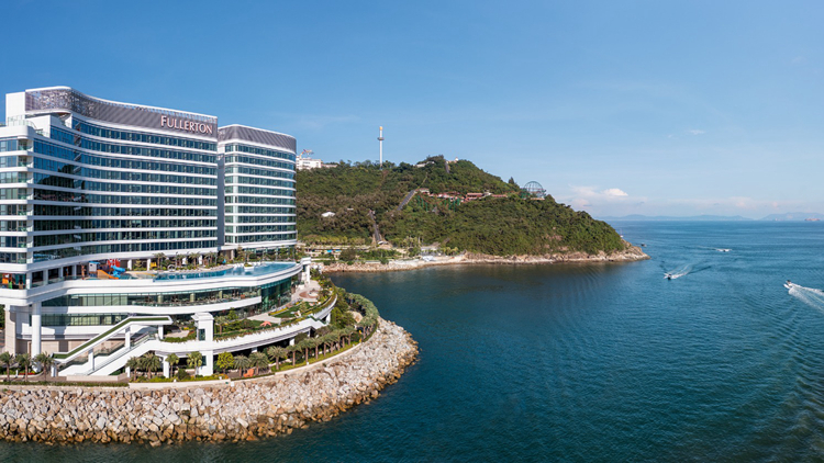 據報美斯訪港下榻香港富麗敦海洋公園酒店