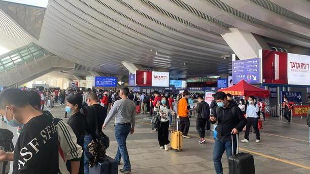 深圳鐵路9天運客471萬人次 連續刷新歷史紀錄