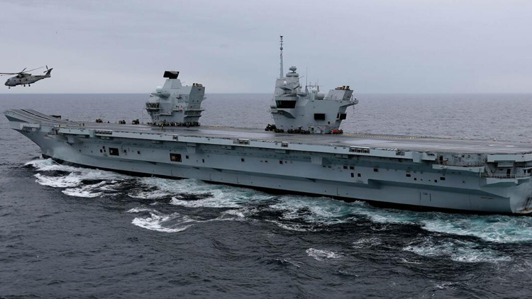 英國「伊利沙伯女王」號航母出故障 將缺席北約最大軍演