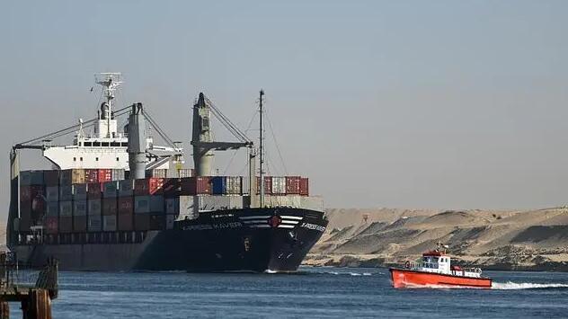 紅海局勢持續緊張 蘇伊士運河1月收入銳減近一半