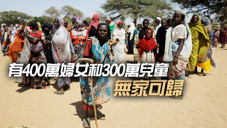 蘇丹政府說蘇丹流離失所者已超1100萬 