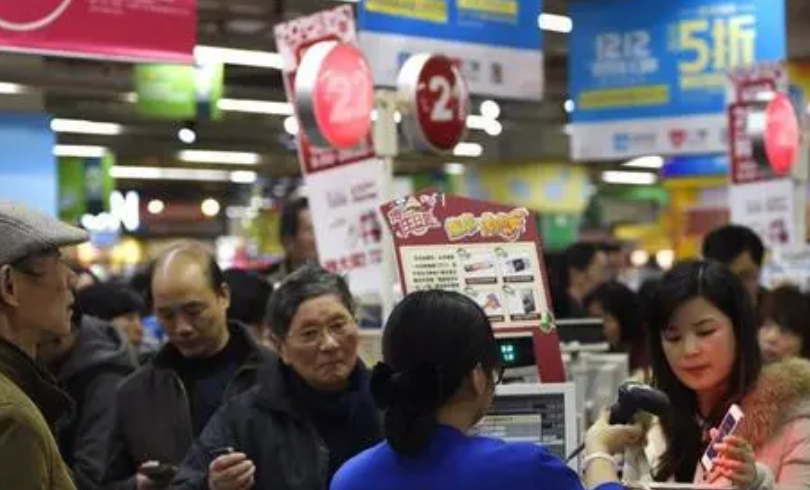 去年中國社會消費品零售總額近50萬億元
