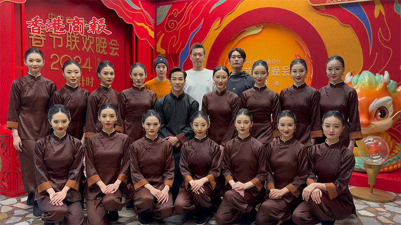 有片丨深圳舞劇《詠春》將登上2024央視春晚舞台 請查收來自現場的新春祝福