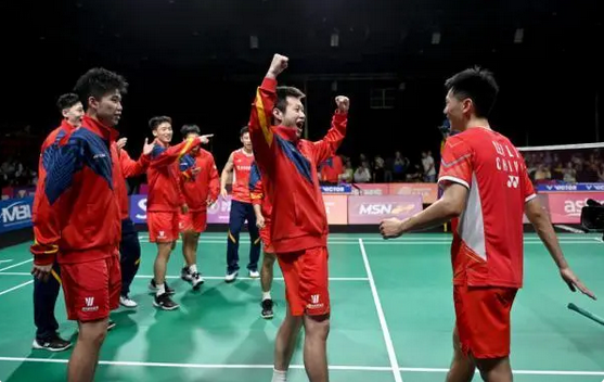 中國隊首奪亞洲羽毛球團體錦標賽男團冠軍