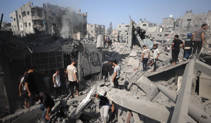 以軍轟炸加沙南部和中部至少22人死亡 