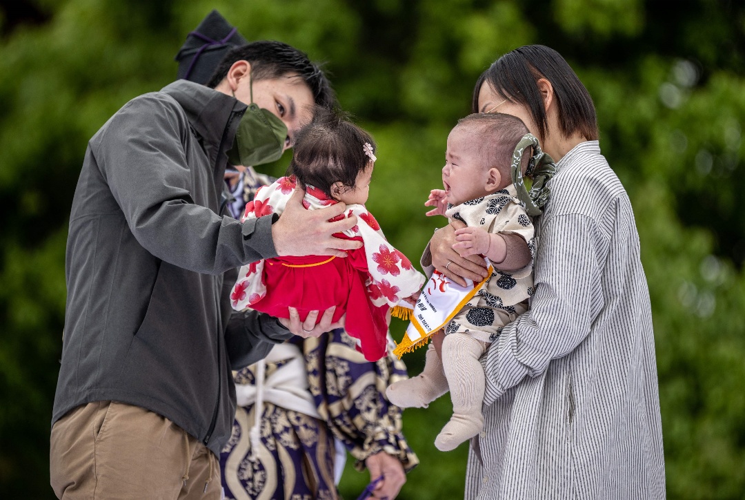 日本2023年新生兒數量創歷史新低