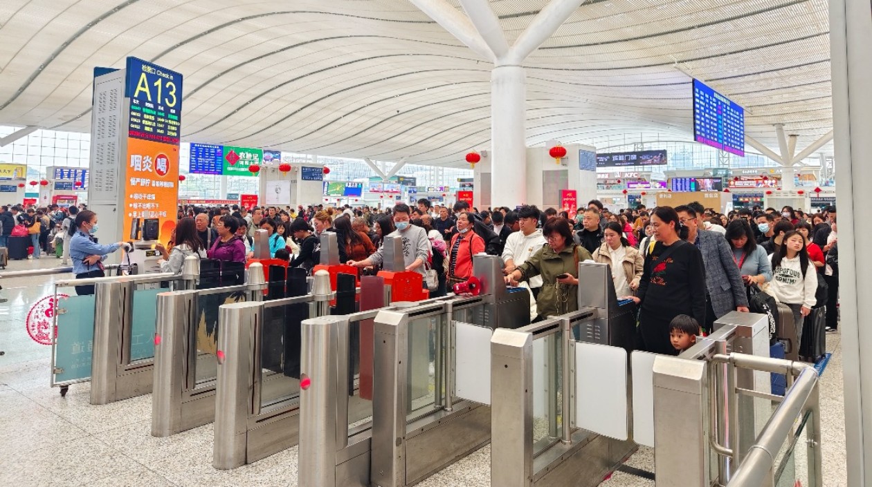 2024年最火春運完美收官  深圳鐵路共計到發旅客超2000萬