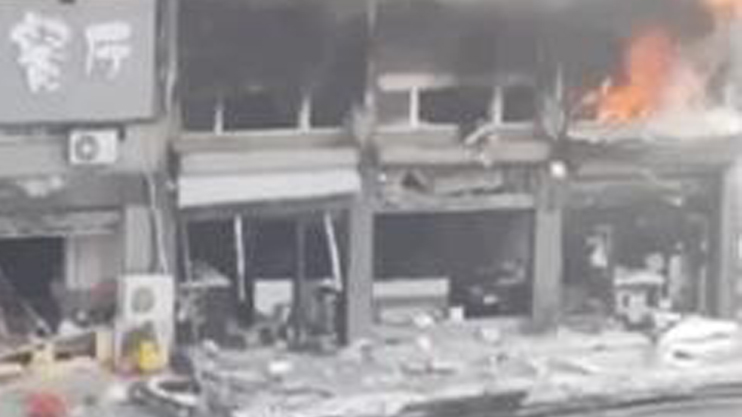 追蹤報道 | 江蘇淮安燒烤店爆炸致2人受傷 均無生命危險