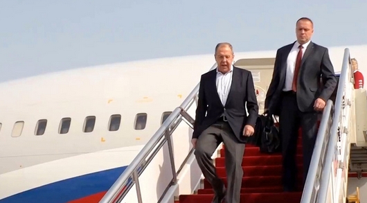 俄羅斯外長拉夫羅夫抵達北京 對中國進行正式訪問