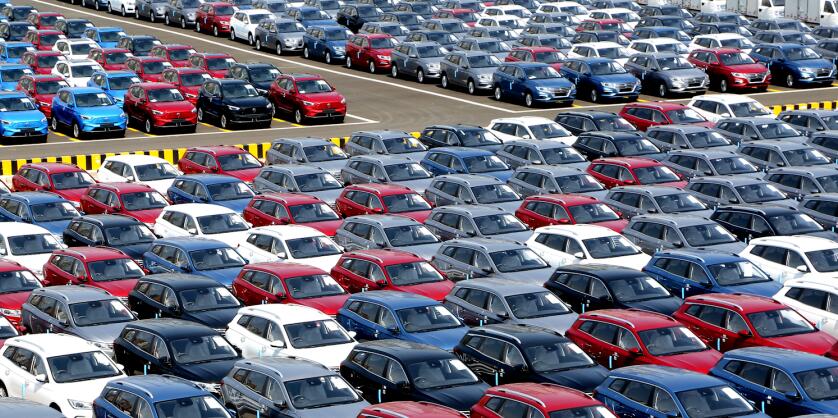 中汽協：2月汽車整車出口39.4萬輛 同比增長21.5%