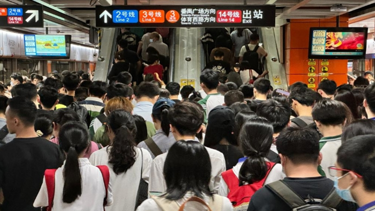 今天客流預計超1100萬！廣州地鐵全線網延長1小時收車