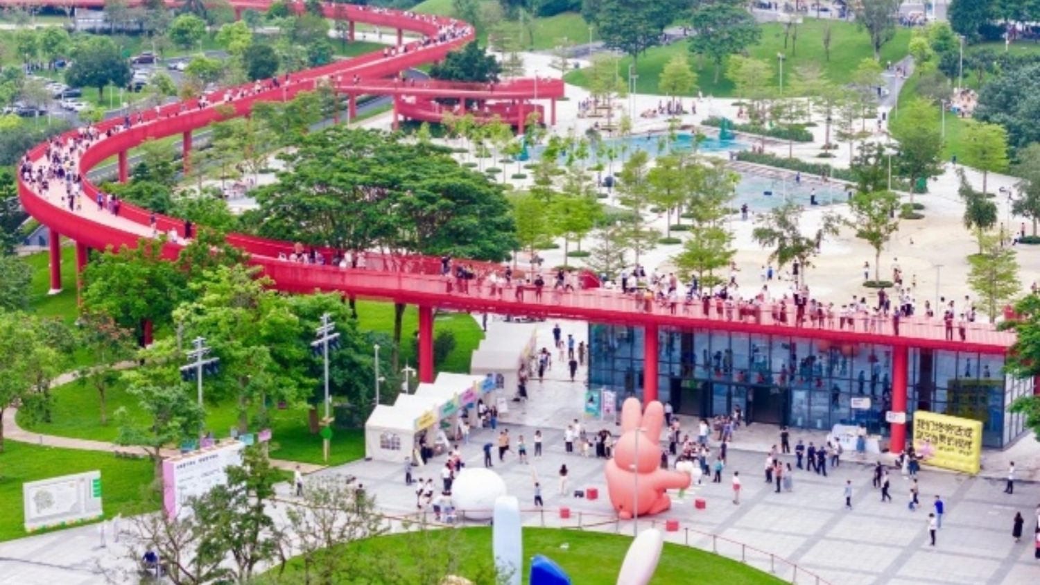 五一假期上新「五大板塊」 深圳虹橋公園聚光明「頂流」人氣