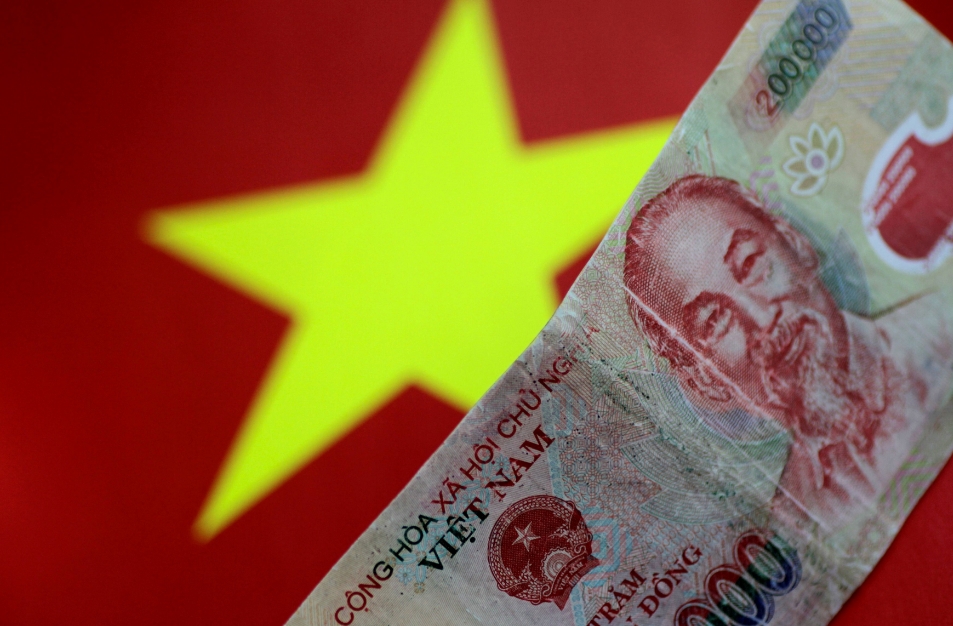 越南盾兌美元跌至歷史新低 美息高企令資金撤離