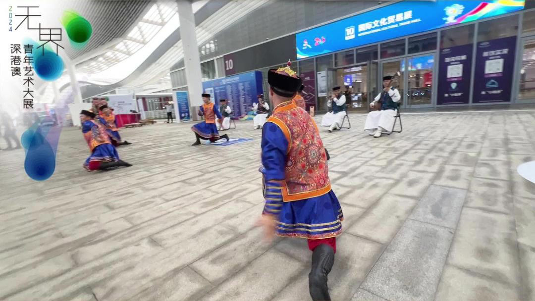 有片｜「空中藝術長廊」吸引內蒙古舞者歡樂起舞！