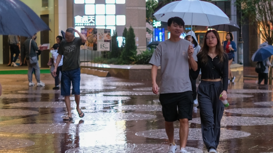 暴雨黃色預警：浙江南部、福建西北部等地部分地區有大暴雨