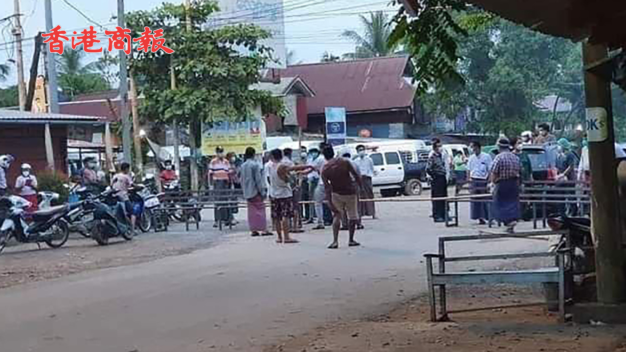 有片丨1死26傷！緬甸小學生發現一枚炸彈 交給老師時掉落引發爆炸