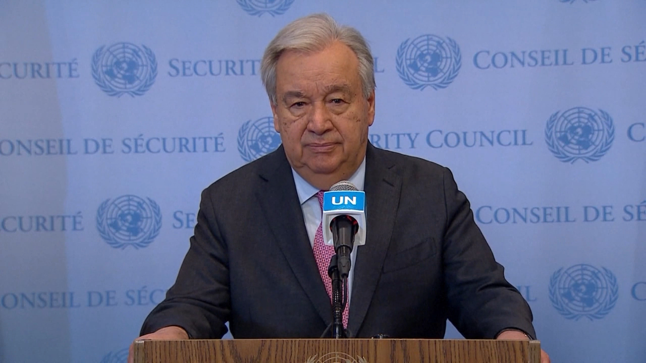 有片丨聯合國秘書長：世界不能允許黎巴嫩成為另一個加沙