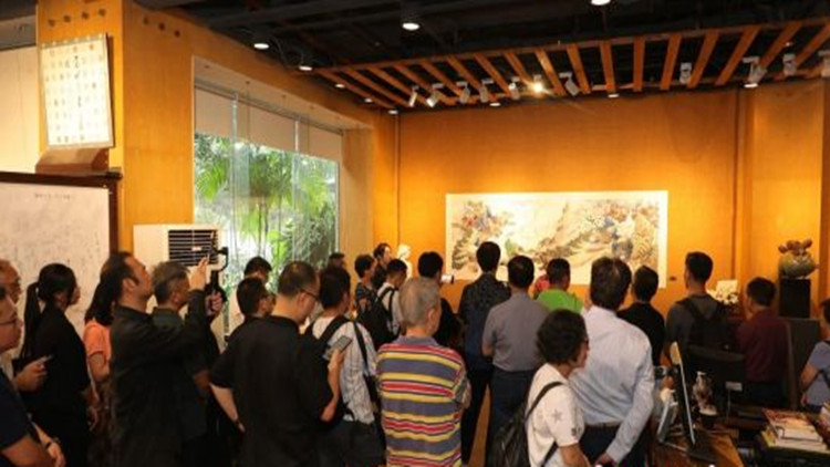 嶺南畫派著名畫家黎明作品專題展廣州開幕