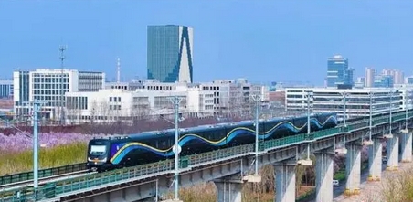中國製造的全球首列商用碳纖維地鐵列車發布