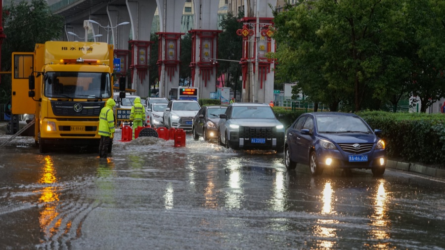 青海出現有氣象記錄以來最強暴雨天氣