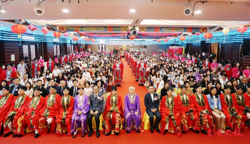 圖集丨黃大仙祠開筆禮 逾170名學子獲啟蒙開智