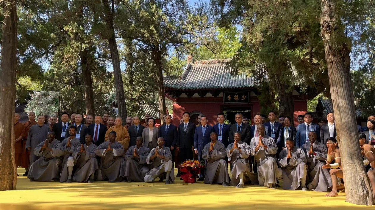 「豫」「柬」真功夫 柬埔寨高棉拳回訪少林寺