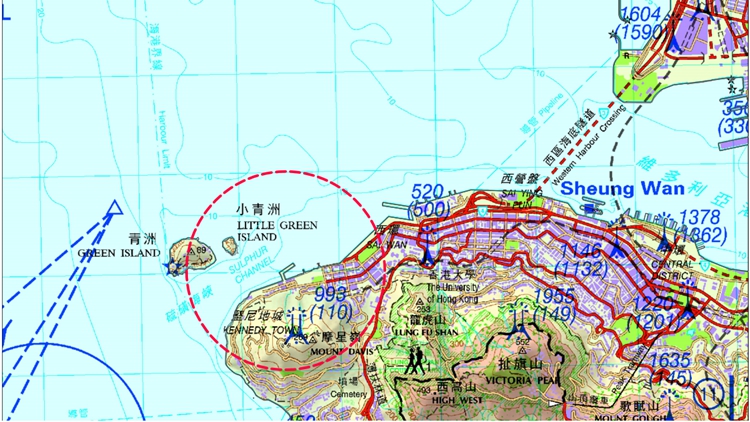 11月21日至25日招商局碼頭一帶將設立臨時飛行限制區