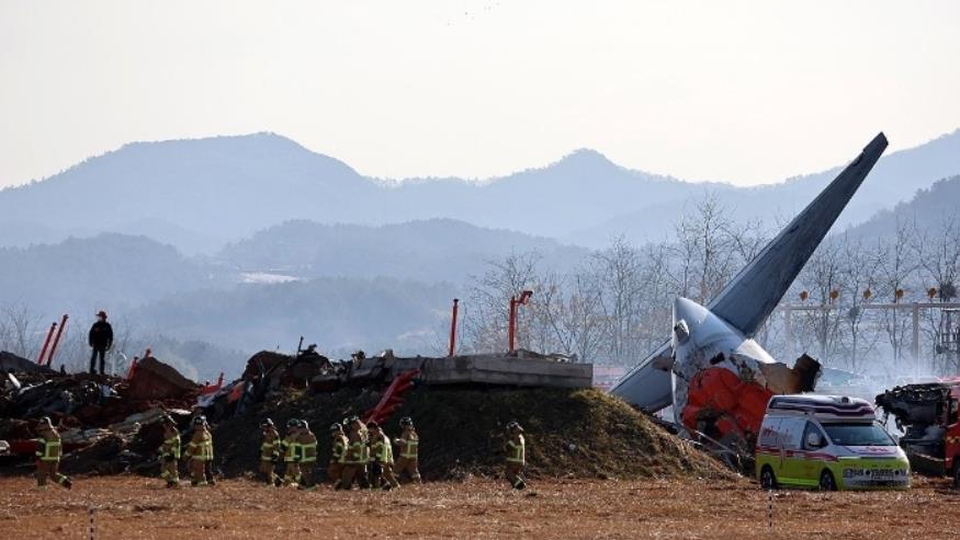 韓國客機碰撞起火 | 韓國國土交通部：事故客機2個黑匣子已找到