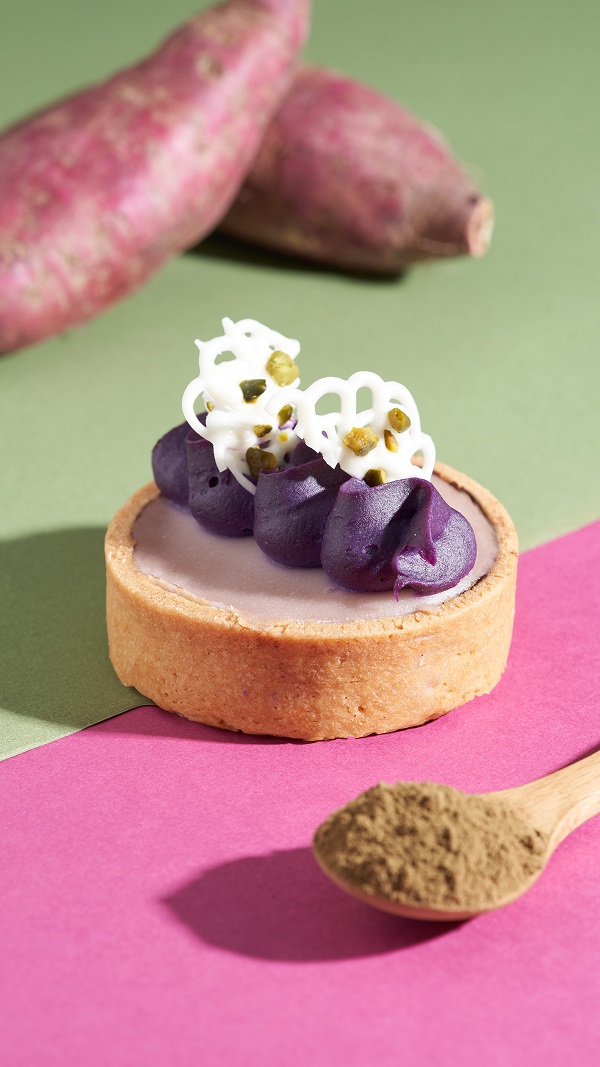 [New Flavours] Pâtisserie Jane_紫薯焙茶麻糬撻 Purple Sweet Potato & Hojicha Tartlet.jpg