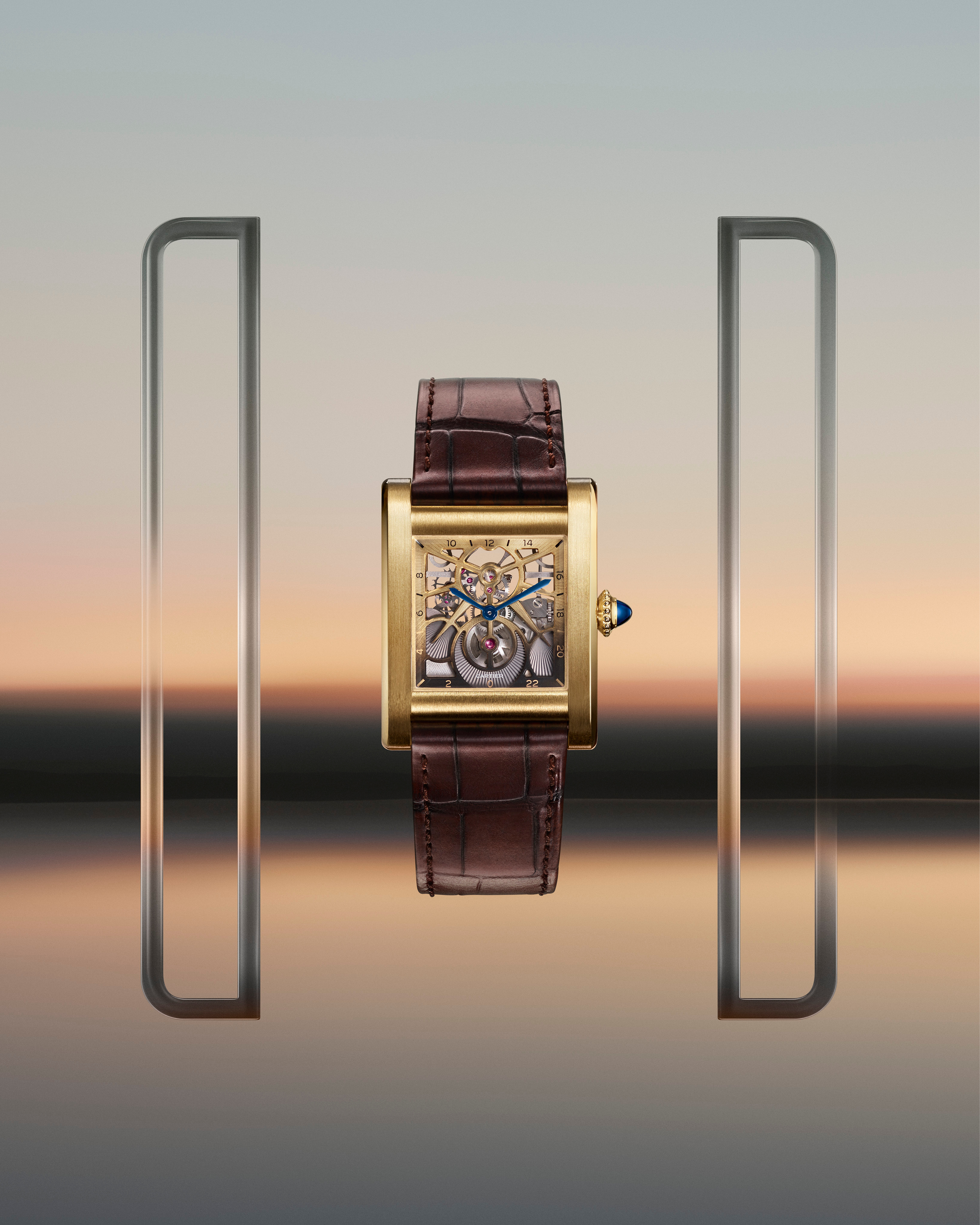 Cartier Privé - Tank Normale watch, skeleton.jpg